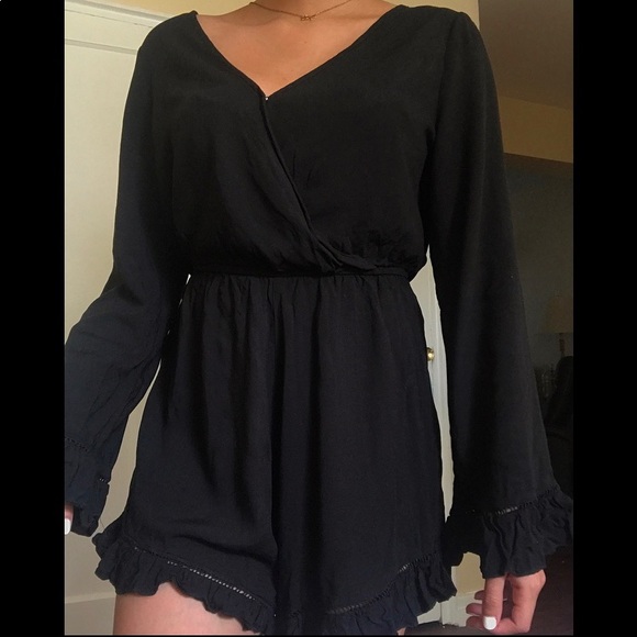 Black Romper - Picture 3 of 4